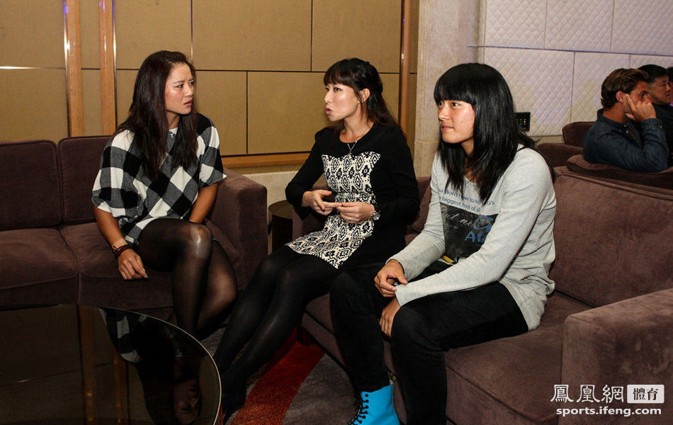 Chinese tennis player Li Na at the 2014 Shenzhen Open player welcome dinner