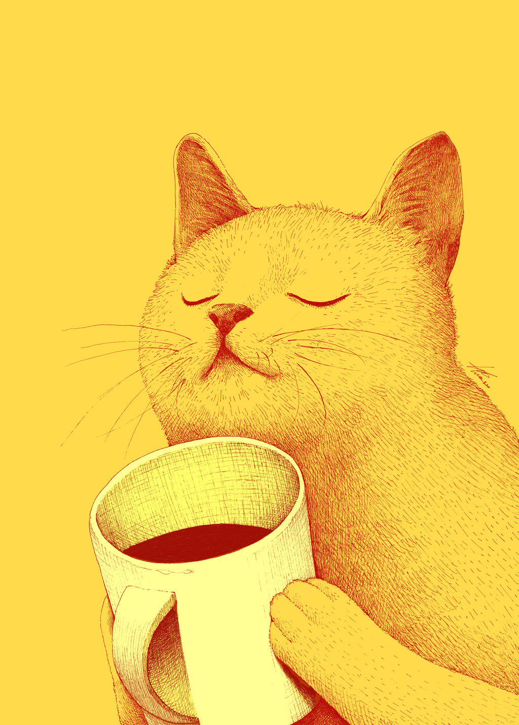 tenthousandyellowjackets:  Drowsy Afternoon by Spowsy 