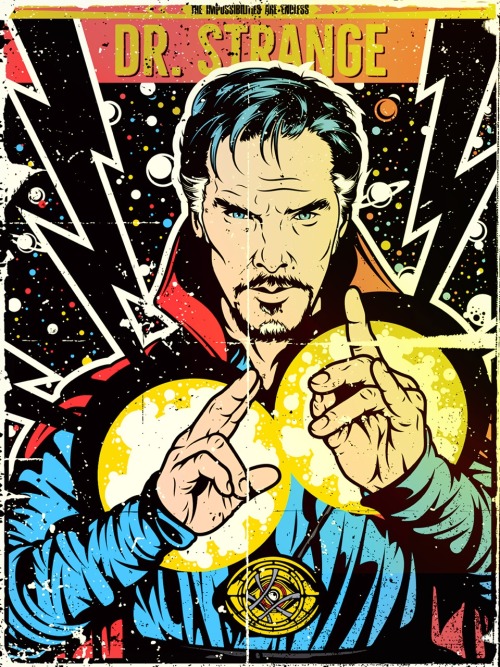 Doctor Strange by Salvador Anguiano.