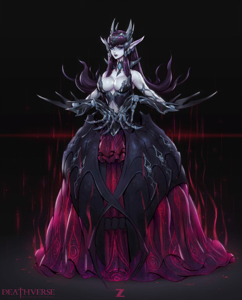 fhtagn-and-tentacles: AMELIA - DEATHVERSEby Paul “Zeronis” Kwon 