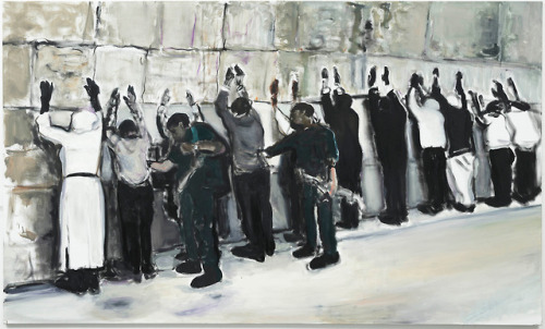 Marlene Dumas (South African, b. 1953, Cape Town, South Africa) - Wall Weeping, 2009 Paintings: Oil 