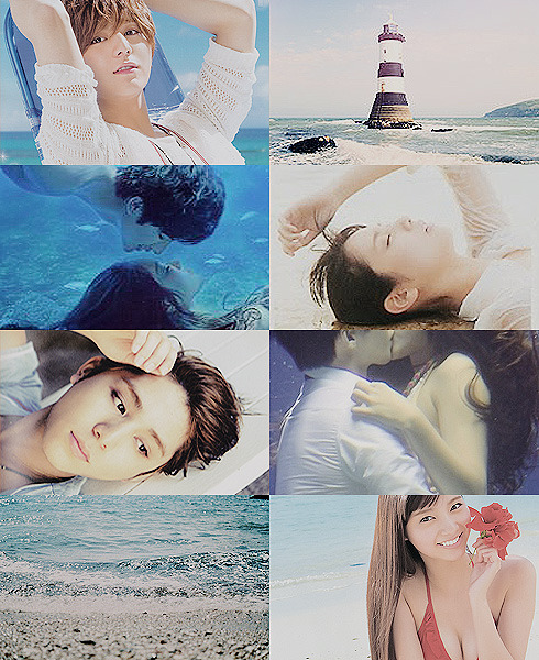 stvrrynight:   ❝ Someday, I will be part of your world.❞  SEND ME AN AU AND I WILL MAKE AN AESTHETIC BASED ON IT WITH OUR MUSES  Little Mermaid AU feat. Ariel!Yua & Prince Eric! @ymdxrys   ❤    