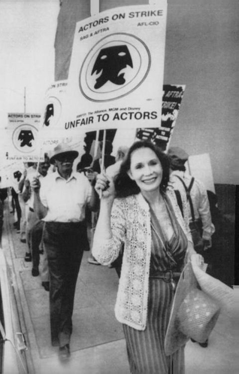 Katherine Helmond during the 1980 actor’s strike