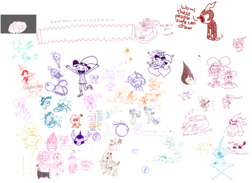 savewanderoveryonder: The results of our July 27th T27 anondraw! Thanks so much everyone who dropped
