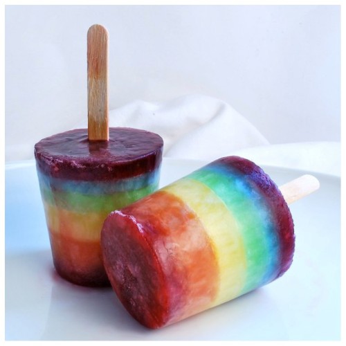 Thank God It&rsquo;s Pride Day II (8 of 25) Rainbow popcicles.