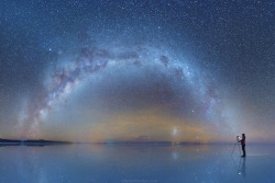planets-stars-galaxy:  World’s largest salt flat: Salar de Uyini, Bolivia