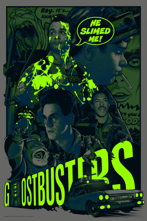 Porn Pics thepostermovement:  Ghostbusters by Joshua