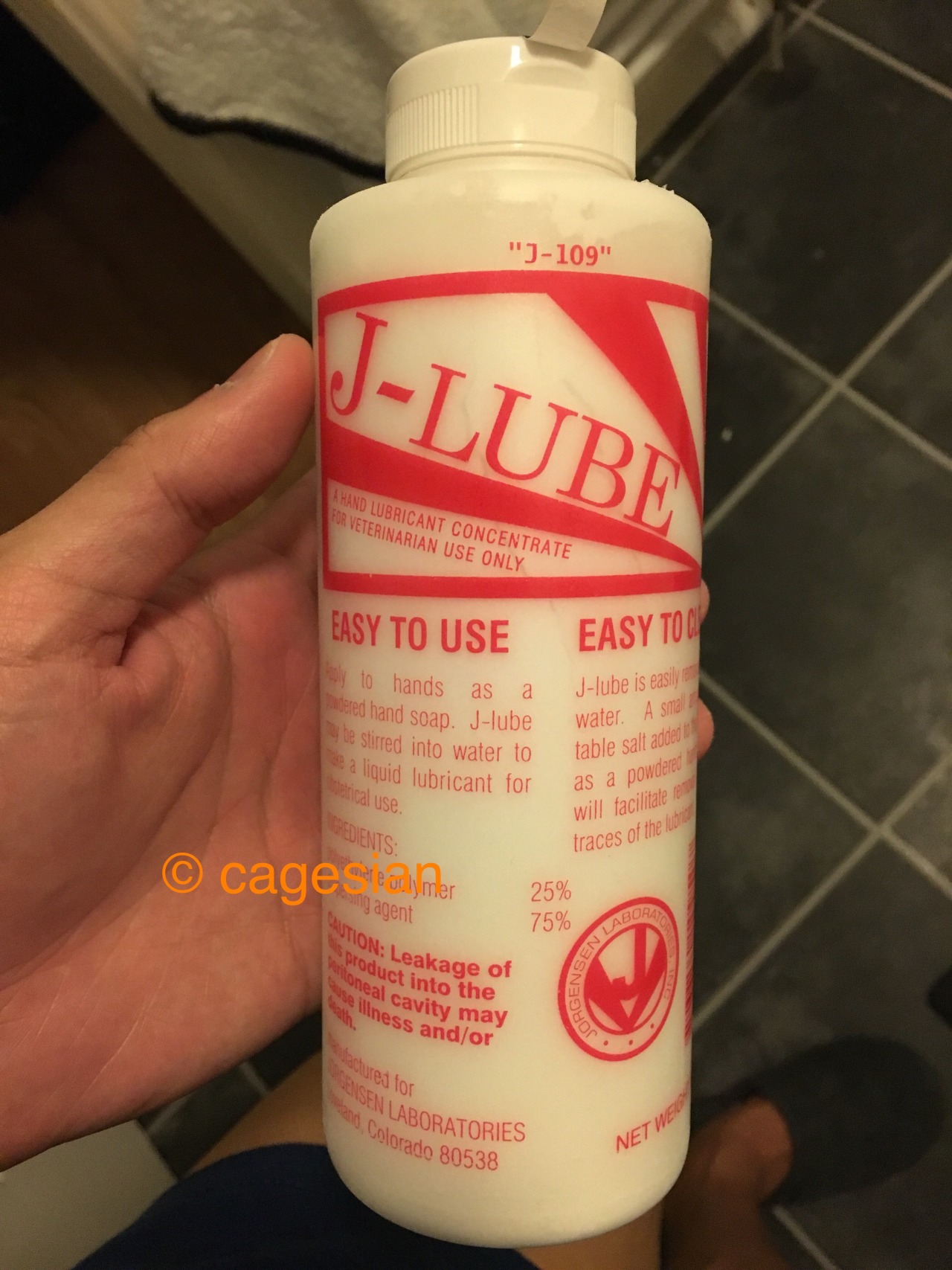 cagesian:  So played with this at the weekend to try out some J-Lube I bought. The