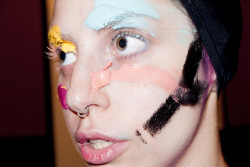 terrysdiary:  Gaga makeup test #2 