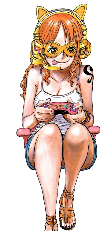 rickypozzi: Nami from Colorspread 1028One Piece 1028 - Wano