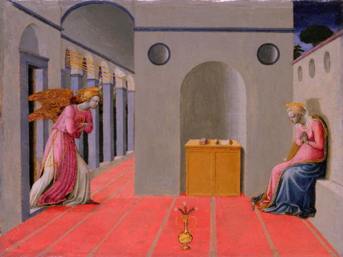 The Annunciation  /’ca.1450-55FRANCESCO PESELLINO / attribute Master of the Lanckorónski(Fine Arts M