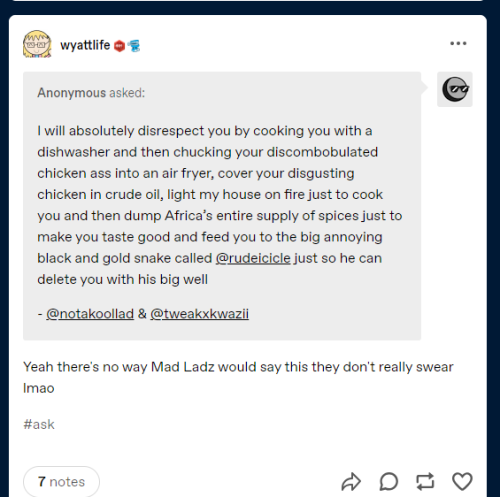 Calling Out A Tumblr Blogger Named Theanonymousspeakermcxii
