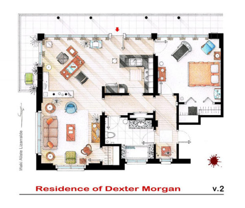 pseudo-functional:  tastefullyoffensive:  Floor Plans of Famous TV Apartments [nikneuk]  this is too fucking cool 