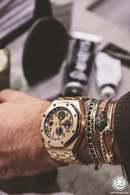 watchanish:  Out in Dubai with Anil Arjandas. 