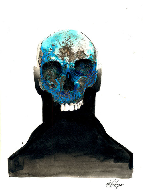 fer1972:  Skull People by Mr. Four Fingers