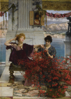 loumargi:Sir Lawrence Alma-Tadema (1836-1912) Love’s Jewelled Fetter