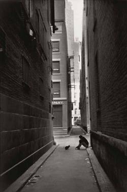 fewthistle:  I’ll Get Along Somehow. New York. 1947. Photographer: Henri Cartier-Bresson 