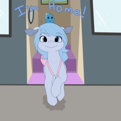 askbubblepop: Welcome Home Bubble! Support Bubblepop on Patreon!  x3! Yaaaaay~! :3