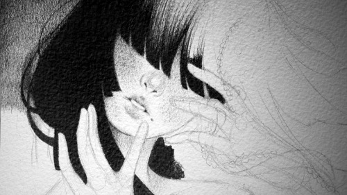 shardula: work-in-progress images of my Innocent Girls III