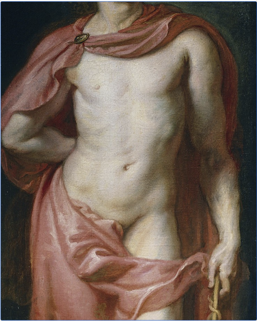 Newloverofbeauty:peter Paul Rubens:  Mercury  (1636)  Detail
