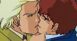 80sanime:Some Gundam KissesI found it…. I found THE shitpost that turned me into a Charmuro f