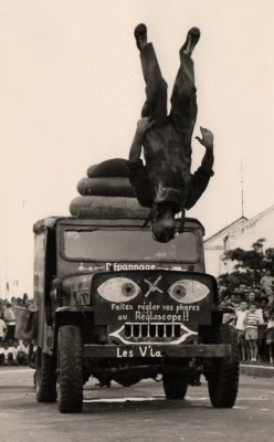 Saut, vers 1960.