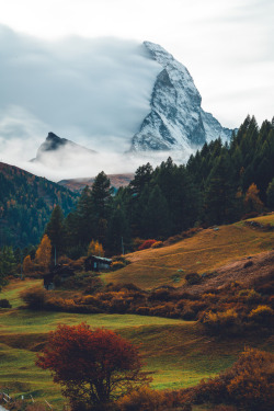 satakentia:  Fall in ZermattVisp, Valais,