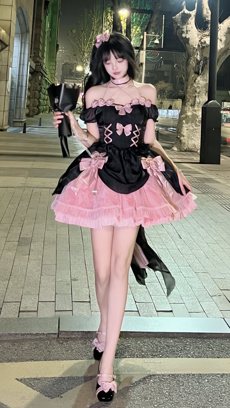 Yupbro -Evil Deed- Gothic Lolita Dress Set