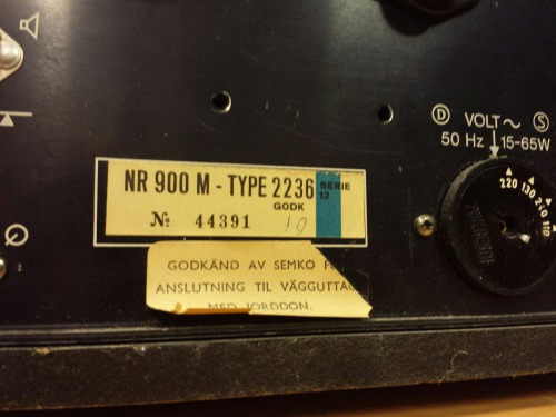 Bang &amp; Olufsen Beomaster 900M Receiver, 1964 - Bang &amp; Olufsen Beovox 800 Loudspeakers, 1968