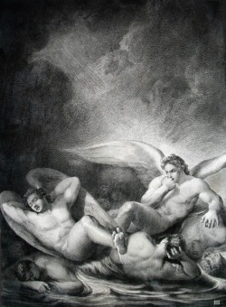 Fallen Angels.19th.century.  Johann Nepomuk