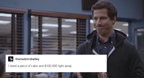 awkwardnormalcy: phil-the-stone: BONUS: Jake Peralta: Human Disaster (he’s trying really hard,