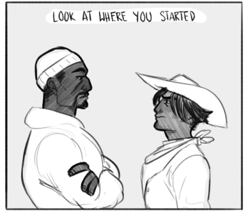 unidentifiedspoon:theres a lot of theories about why/when mccree left blackwatch. i like to think ga
