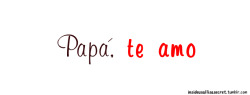 quizasnuncafuisteparami:  mi-vida-en-una-cancion:  insideusallisasecret:  algun dia seras un viejito algun dia ya no estaras mas conmigo por eso casa dia es importante,  te amo papa &lt;3  Te amo a pesar de todo &lt;3  Así quieras que yo estudie medicina