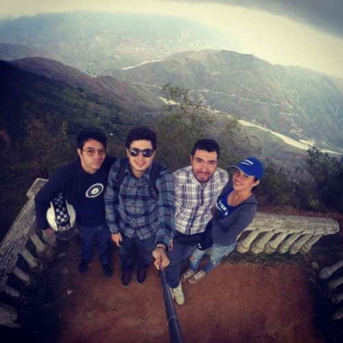 #riders #mutistown #chicamochacanyon #cañondelchicamocha #santander #gopro #selfie #ontheroad