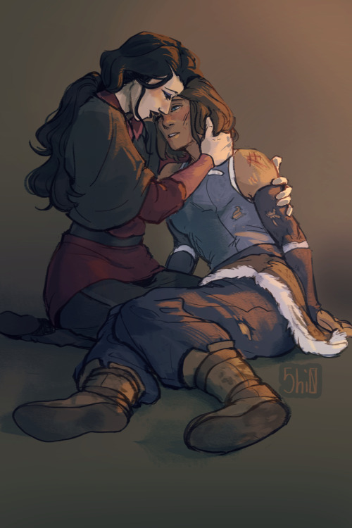 Korrasami commission made for @violntineI really enjoyed doing this one