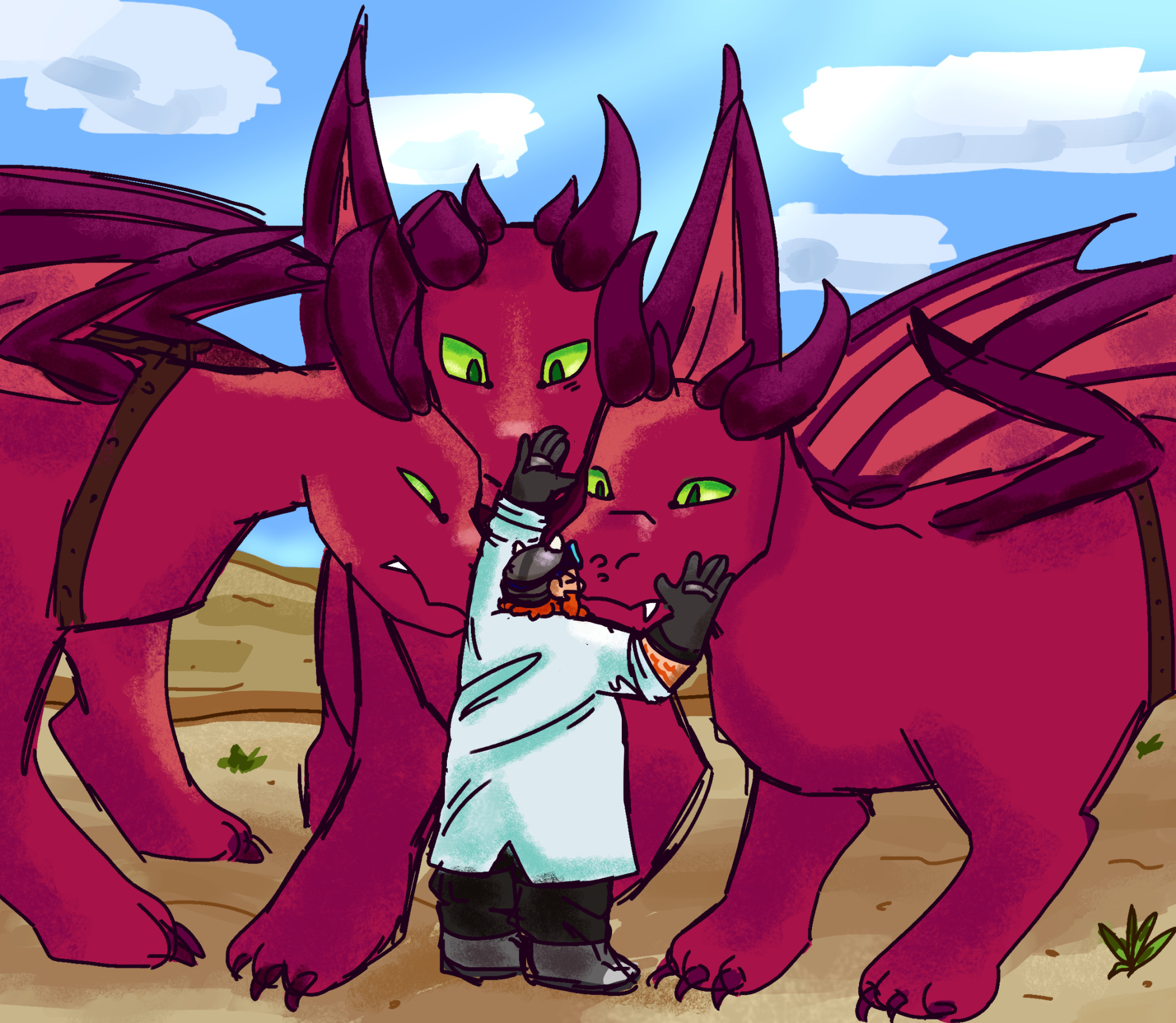 3/25/2023 yoglabs honeydew is a friend to dragons everywhere