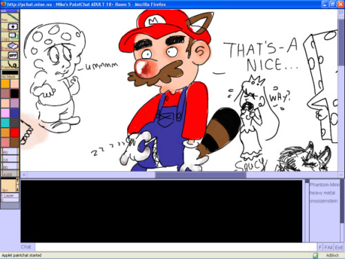 why was I allowed to be in paintchats. this is from 2006, a life time ago