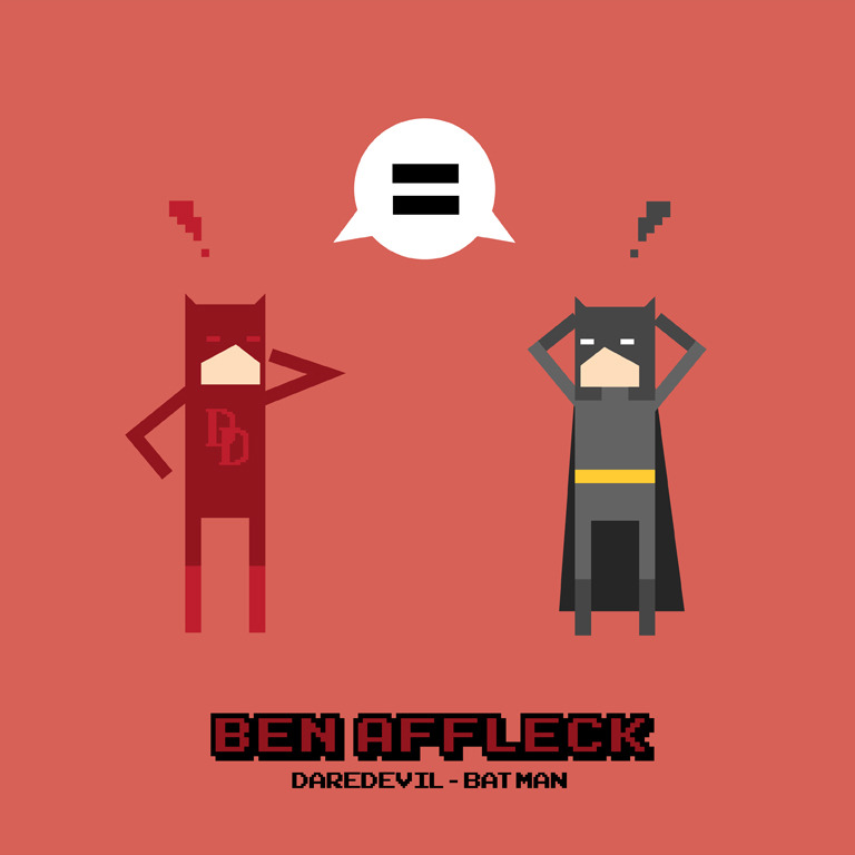 herochan:  Actor/Character Crossovers  Created by Matt Cowan Shop || Facebook || Tumblr