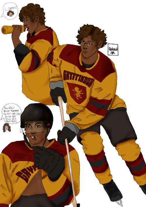 Hockey Player!James X Figure Skater!Regulus