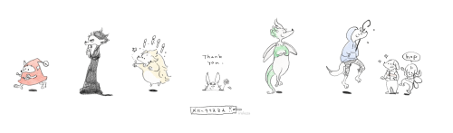 iruka35:Happy RotG Christmas?ちまちま通学電車で描いたもののつめあわせ。