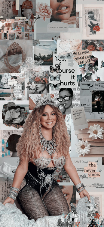 mariah carey ; aesthetic lockscreenslike/reblog | @spearbinsung