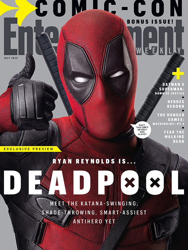 entertainmentweekly:  Deadpool, the smart-assiest antihero, stars in our special