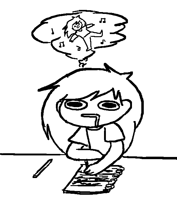 squiggl3:when you’re supposed to be focusing on something but instead you forget