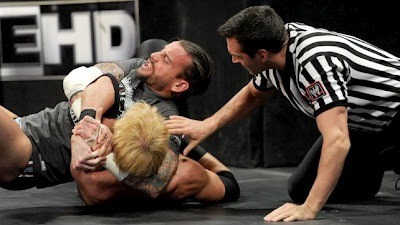 wwenate:  ||The Anaconda Vice|| CM Punk  So many crotch shots! :)