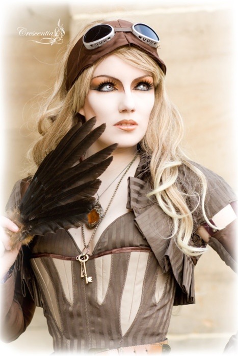 steampunk-hotties:  Steampunk aviator