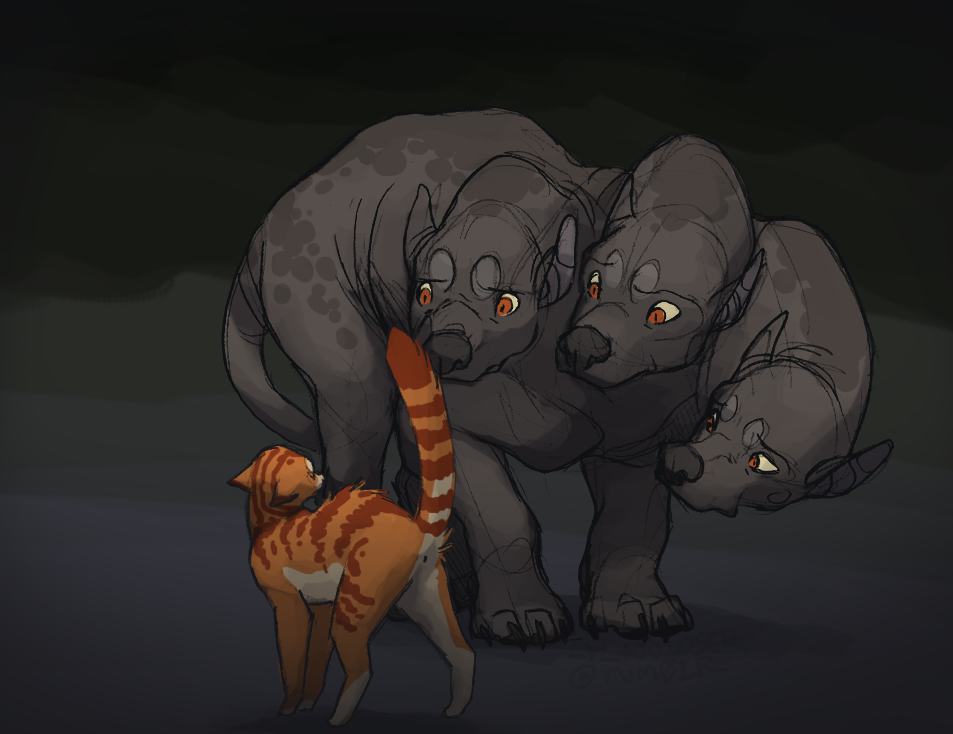 nehirose:rotted-milk:thebdelliumlady:lvl400spooper:  Day 26 — demon When the hellhound