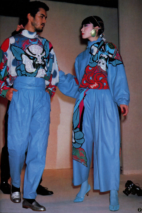 archivings: Kansai Yamamoto Fall/Winter 1982