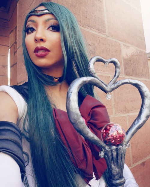 Throwback to my Sailor Pluto cosplay at Hanami 2018  * * * * * * * * #sailormoon #sailormooncosplay 