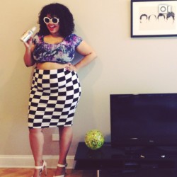 Bon-Bon:  Gabifresh:  Today’s @Popwater Inspired Outfit! Skirt Available Here.