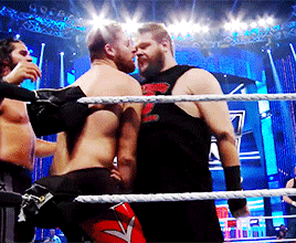 mithen-gifs-wrestling:  Hey, Kev?  Um.  Kevin?  …  You know what, never mind.